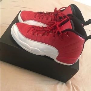Jordan 12’s Red/White